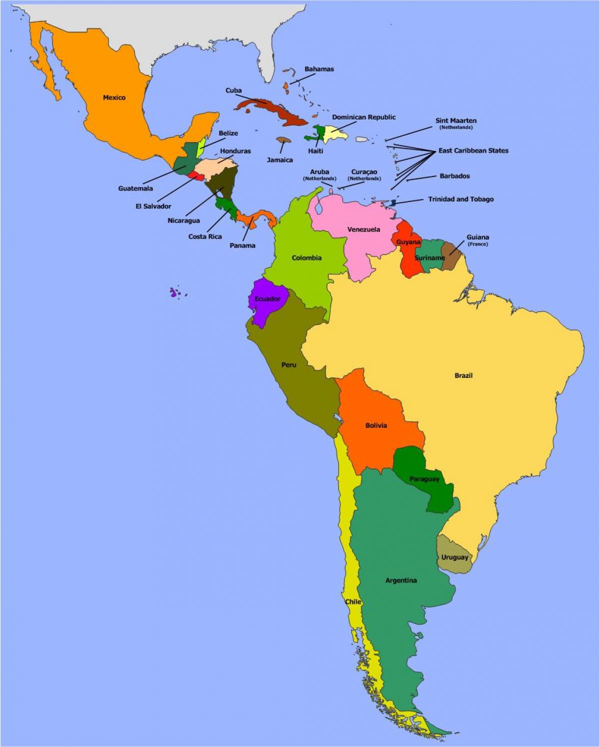 Moreel onderwijs impuls distillatie Belize zuid-amerika kaart - Kaart van Belize zuid-amerika (Centraal-Amerika  - Amerika)