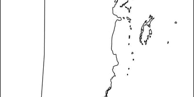 Kaart van Belize overzicht